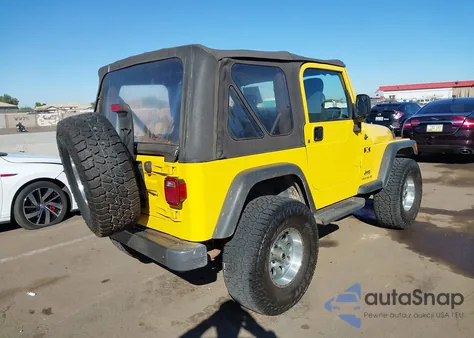 2004 Jeep Wrangler X z USA, uszkodzony, nr VIN 1J4FA39S34P747855